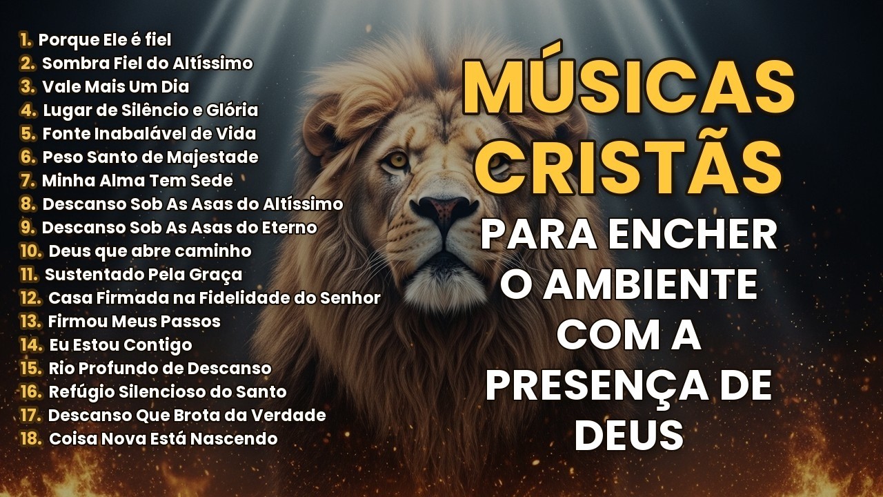 Música Cristã ✝️ que Acalma o Coração e Renova a Fé