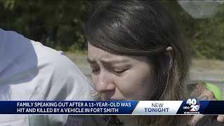 Family of Fort Smith 7th grader killed in crash remembers him