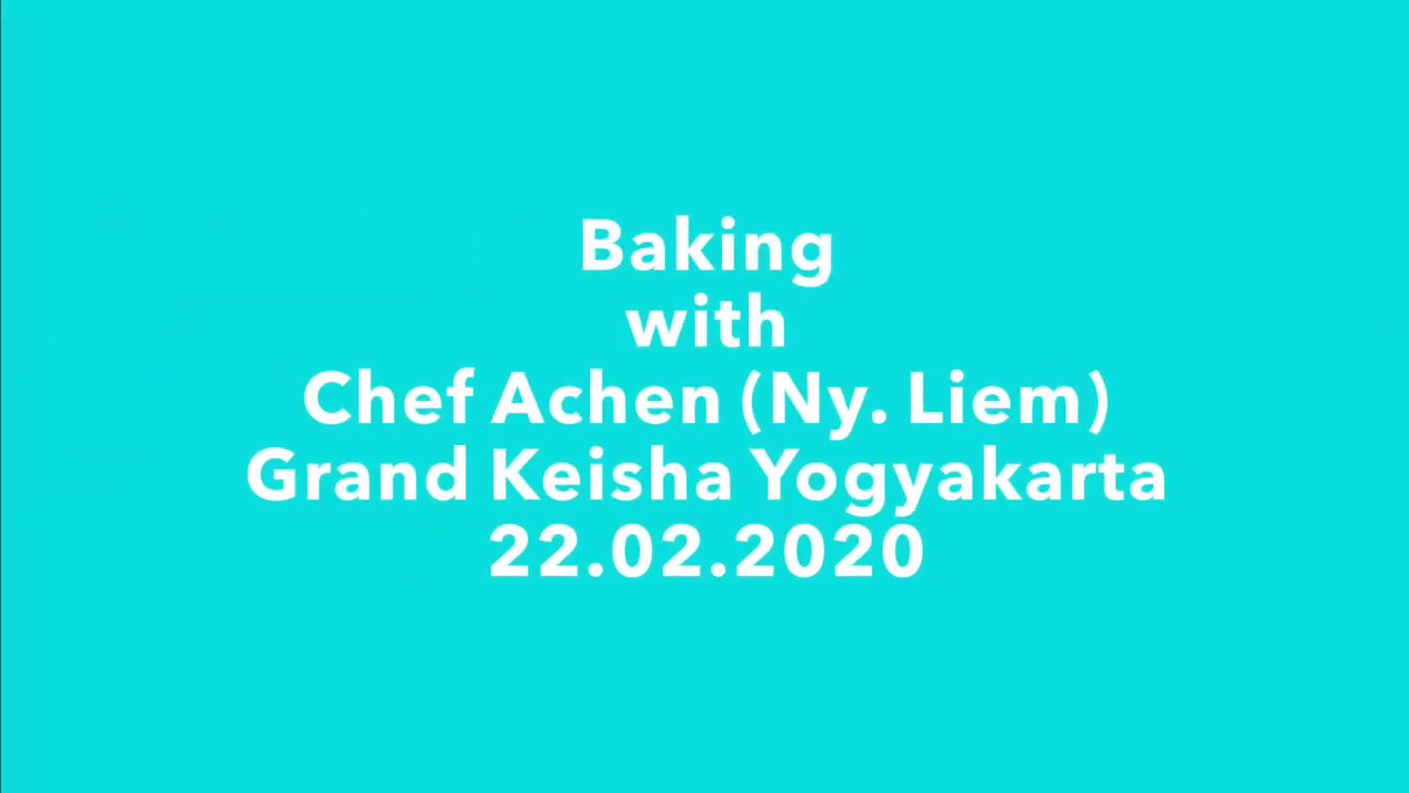Baking with Chef Achen (Ny.Liem) ft Rose Brand 🌹 #baking #sesukaIna ...
