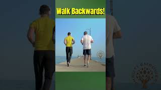 Walk Backwards for Joint Pain Relief | Try This Now #jointpainrelief #fitnessshorts #shorts #health