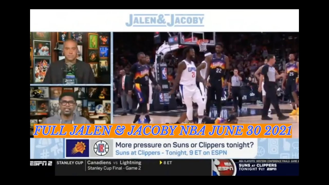 FULL Jalen Jacoby June 30 Jalen Rose CRAZY Giannis injury Hawks crush Bucks Suns vs Clippers predict