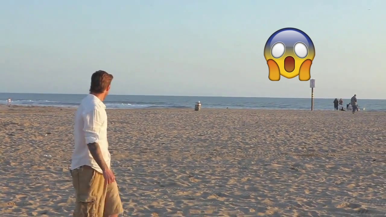 Unbelievable Soccer Trick Shots: David Beckham 3 Balls into trash cans, Hulk Shoot Power