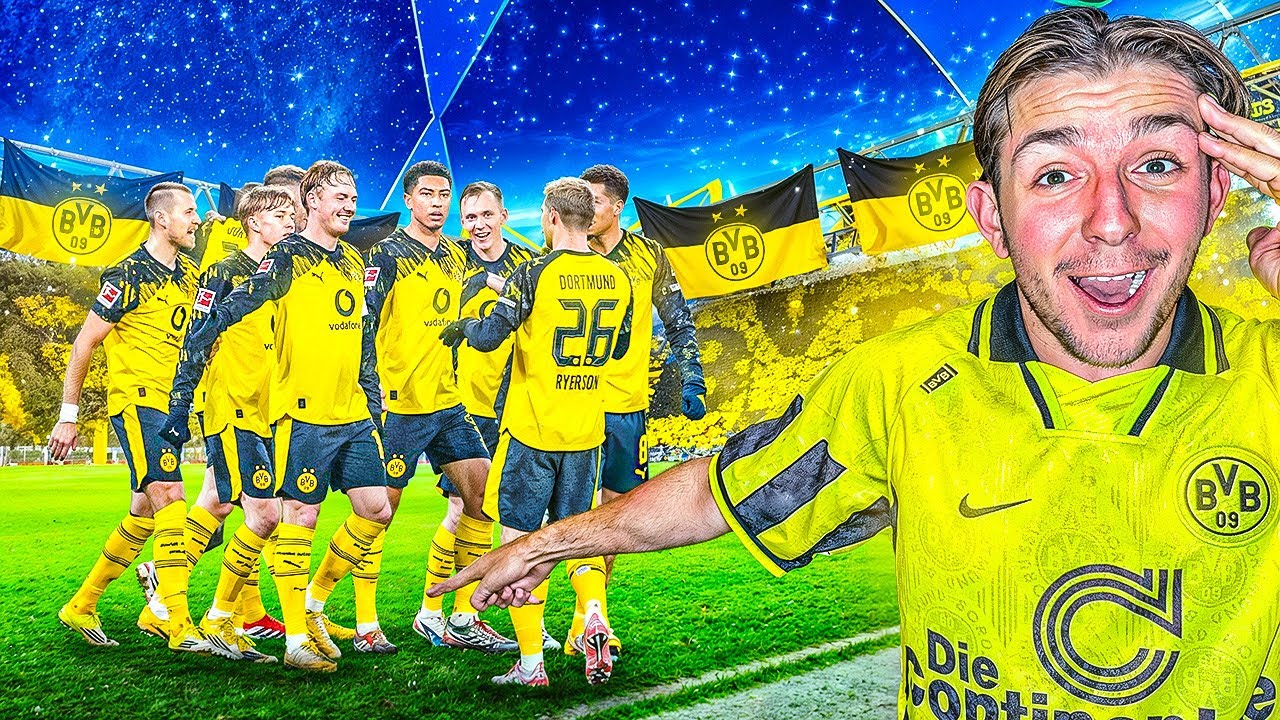 Insane Atmosphere at Dortmund vs Atalanta in the Champions League