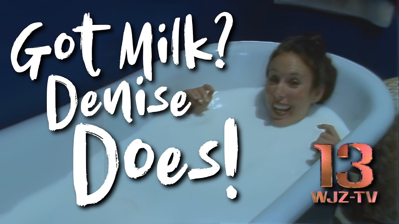 WJZ-TV Baltimore | Denise Koch Takes A Milk Bath | 11-7-80 | WJZ 13