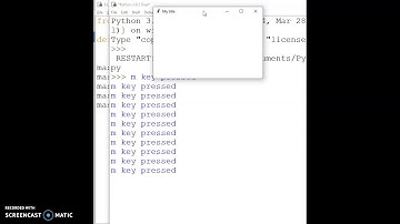10. Tkinter: Keyboard input