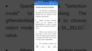 15CS62 / 17CS62 CG -  Picking ( Module 5) by  Prof. Raghavendra Hegde