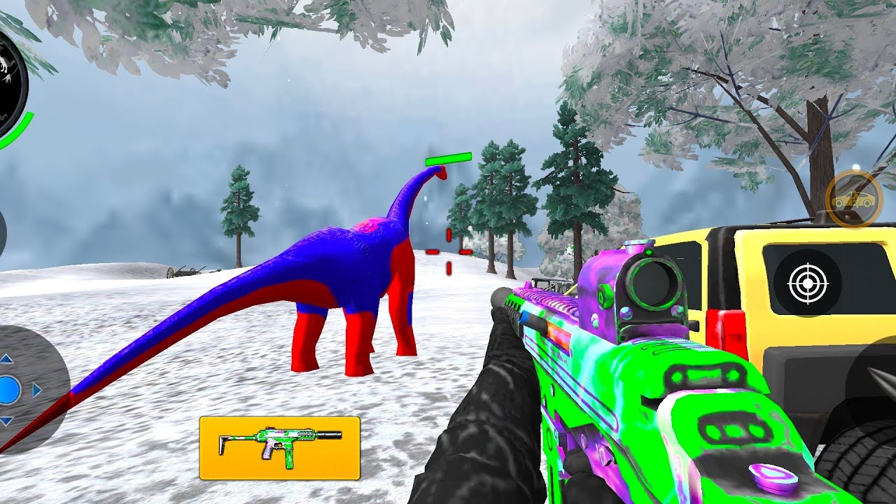 Wild Animal Hunter 3D - Dinosaur Hunter Game - Android Gameplay #358