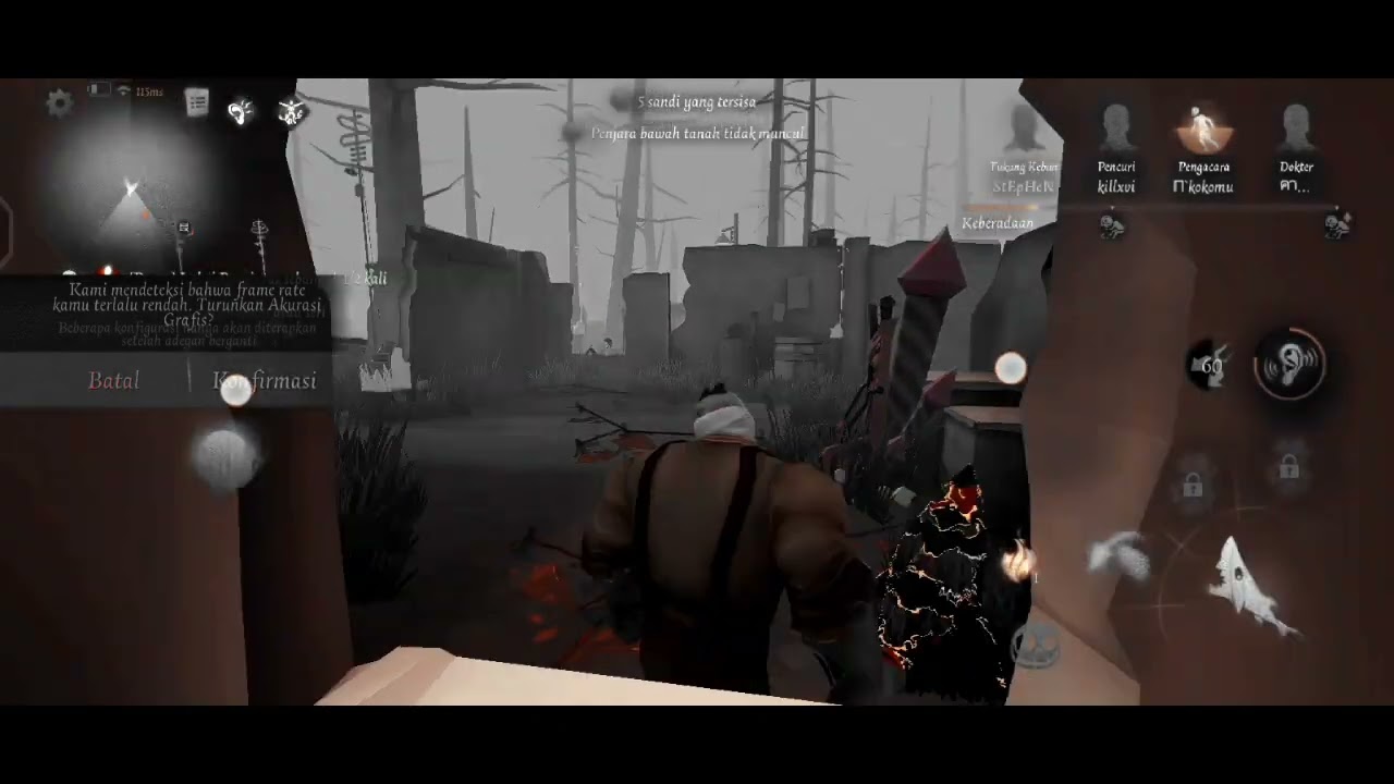 mirip game dead by Daylight mobile GK sih?-entity v 