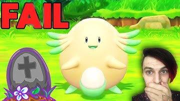 MY WORST SHINY POKEMON FAIL! SHINY CHANSEY FAIL - Pokemon LGPE