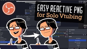 Easy Reactive PNG for Solo Vtubing on OBS (Windows)