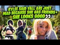 KYLÈÈ STEPS OUTSIDE WITH A FRIEND👀+TELLS EVERYBODY THEY MAD BECAUSE SHE LOOK GOOD?? CHILE WHO?! 😭