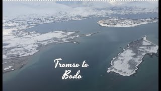 Arctic Flight Magic Widerøe Wf1323 Tromsø Bodø Norway 2025