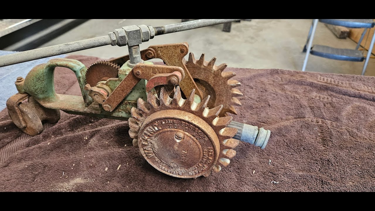 National Walking Sprinkler Kees S1270 Steel Gear and S1290 Shaft - Made in USA