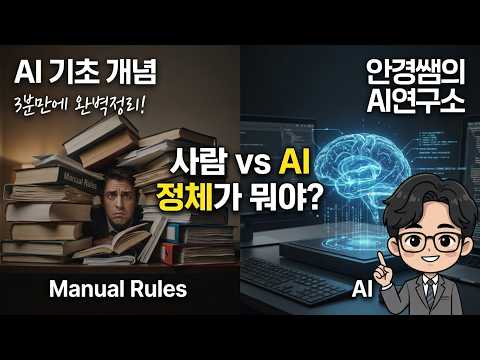 컴퓨터가 스스로 규칙을 만든다고요? | 머신러닝 개념 처음 듣는 분들을 위한 설명