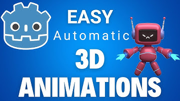 Godot 4 : Easy and Automatic 3D Animations using Mixamo  (2024)