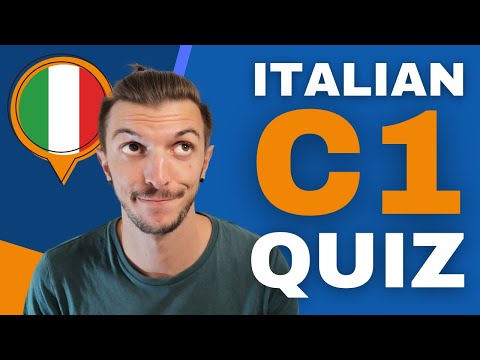 TEST di ITALIANO livello C1 - AVANZATO!