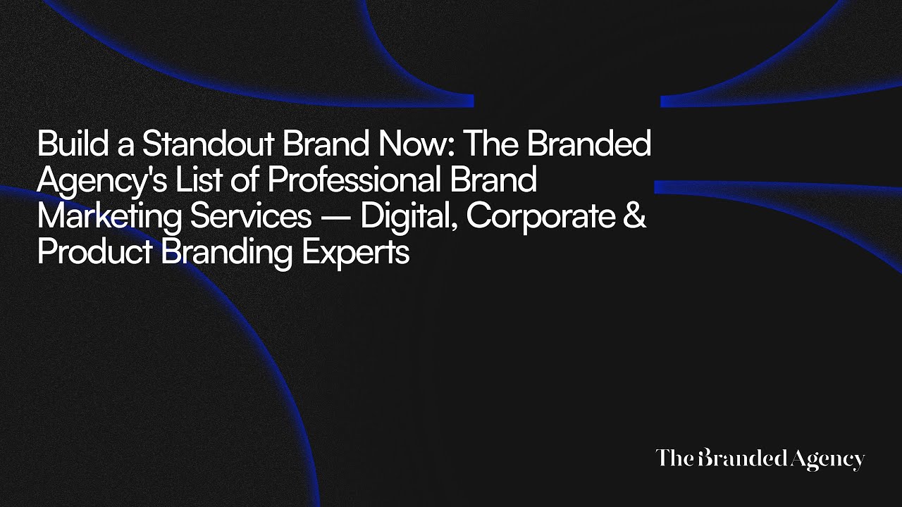 Build a Standout Brand Now