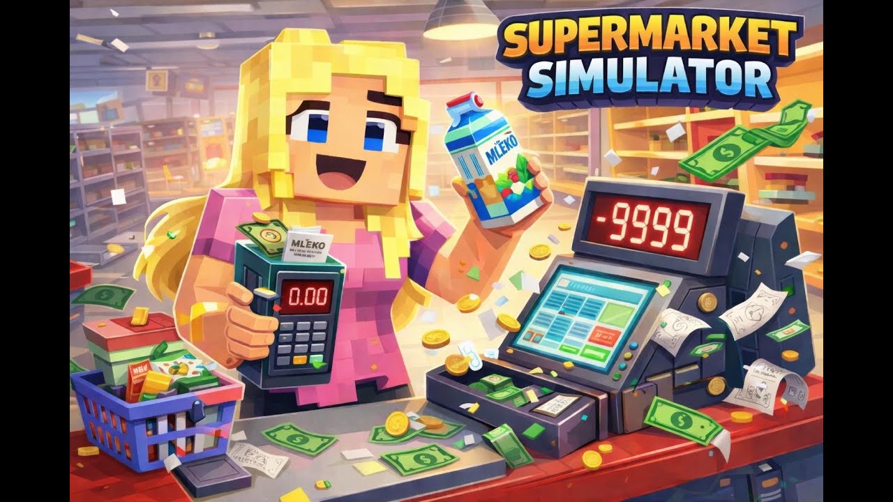 Otevírám si vlastní obchod? | Supermarket simulátor