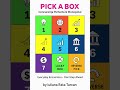 Pick a box  #everydayeconomics #economics #learneconomics