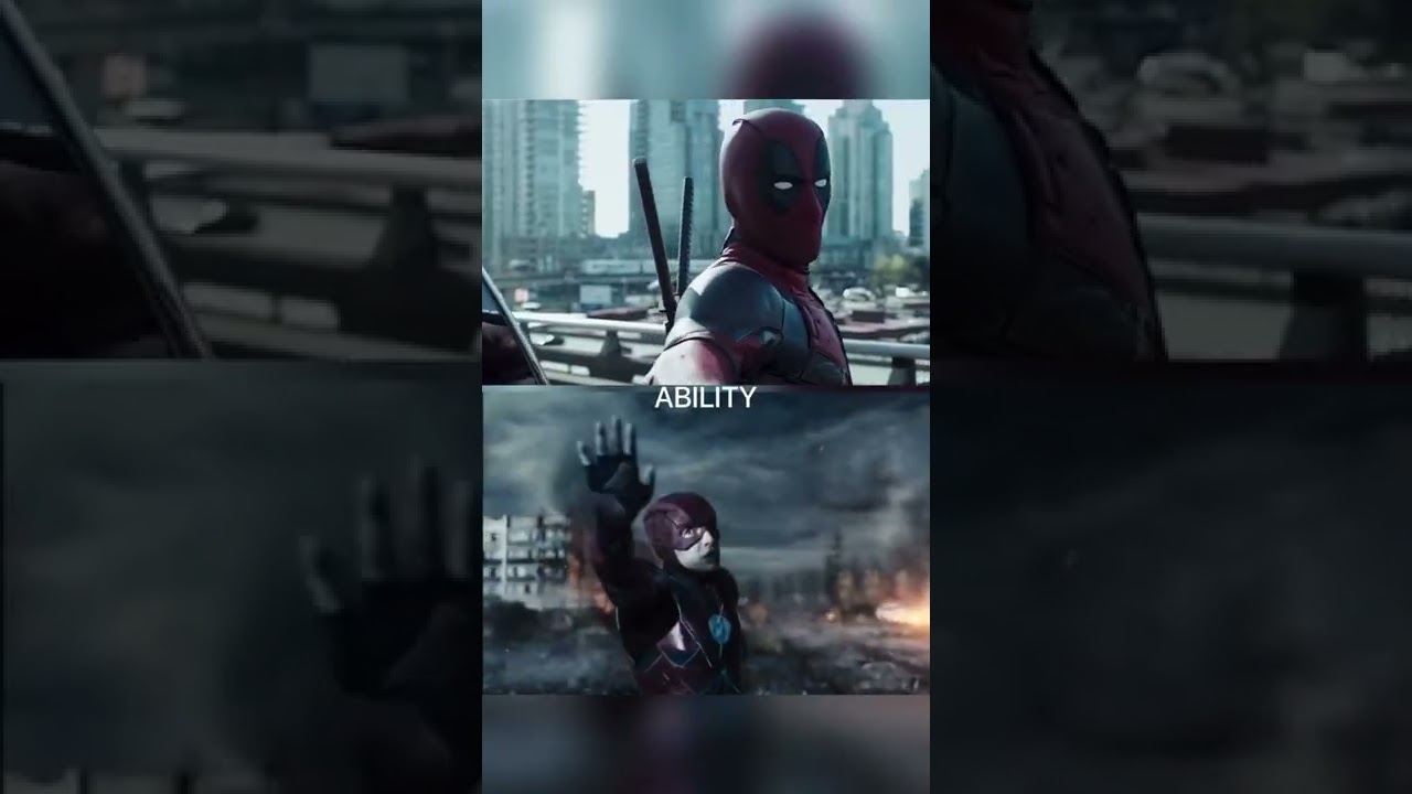 Deadpool vs flash incredible versus 