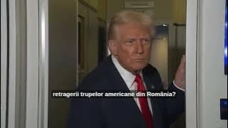 Donald Trump despre trupele din România, de ce sau retras, #donaldtrump #România 