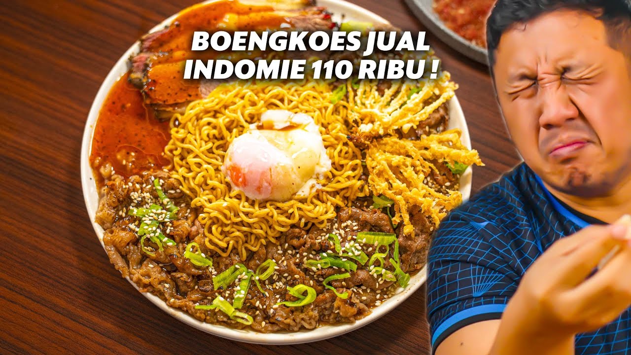 @BoengkoesNetwork JUAL INDOMIE HARGA 110 RIBU! OVER PRICE DAN SADFOOD GAK YA?