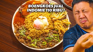 @BoengkoesNetwork JUAL INDOMIE HARGA 110 RIBU! OVER PRICE DAN SADFOOD GAK YA?