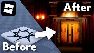 Building A Horror Lobby in ROBLOX [SpeedBuild]