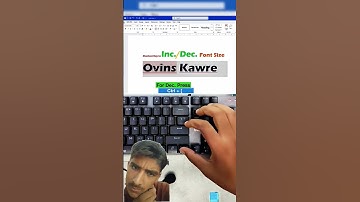 font size shortcut keys ctr+[ ] #computer_knowledge #shortcutkeys #best_trick