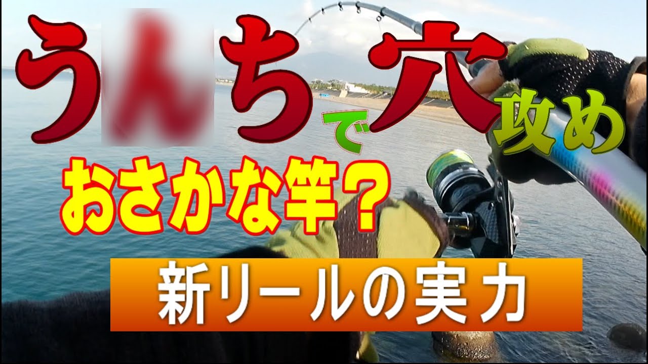 沼津釣行 穴釣りを極めたいのに ユニークな釣り具で大物を狙う Youtube