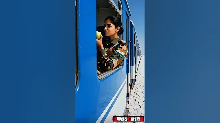 Lady Soldier saved the guava tree from drying up by watering it 😭 #ai #plants #save #watering