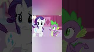 Did she just ask him out? #shorts #animation #sparity #spike #rarity #flash #animationtest #mlp