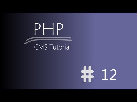 [Tutoriál] PHP CMS - SQL #12