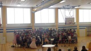 Woodland 4th Grade Spring Program, April 2017
