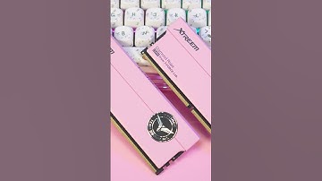 T FORCE XTREEM DDR5 7200MHz 🌸 DIAMOND ROSE  #pcgaming #ddr5