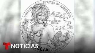 Imprimirán una nueva moneda de 25 centavos con la figura de Celia Cruz | Noticias Telemundo screenshot 5