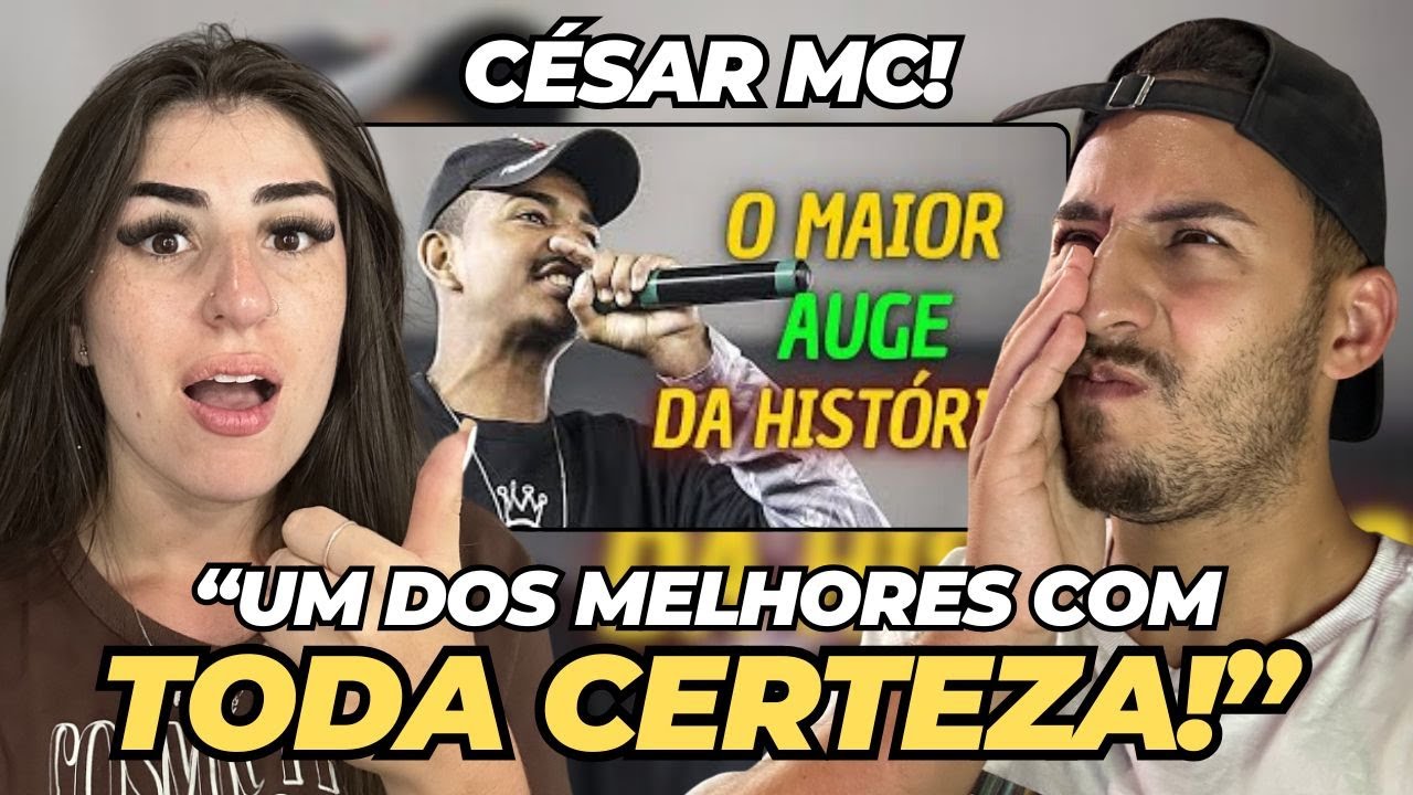(CONHECENDO A LENDA!) | o ANO PERFEITO do CÉSAR 👑 | REACT
