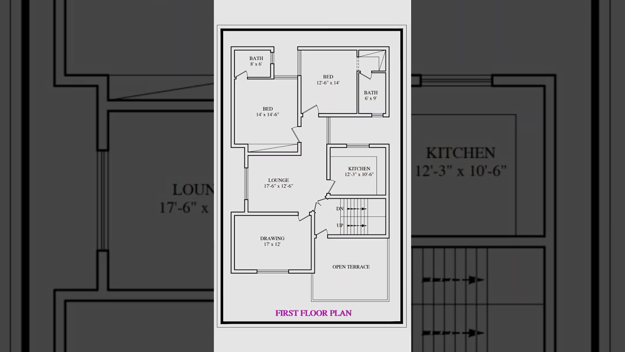 35 x 60 House plan design | 35 by 60 House plan | 2 BHK