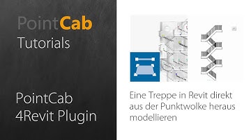 PointCab 4Revit: 11 Eine Treppe in Revit direkt aus der Punktwolke heraus modellieren