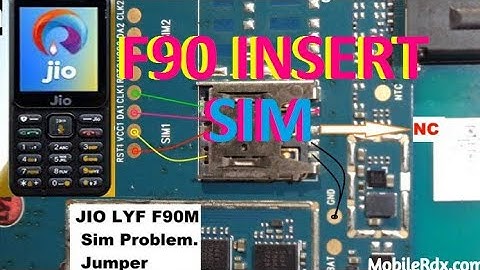 HOW TO JIO F90 INSERT SIM PROBLEM SOLUTION || JIO PHONE F90 INSERT SIM CARD PROBLEM SOLVE 100%