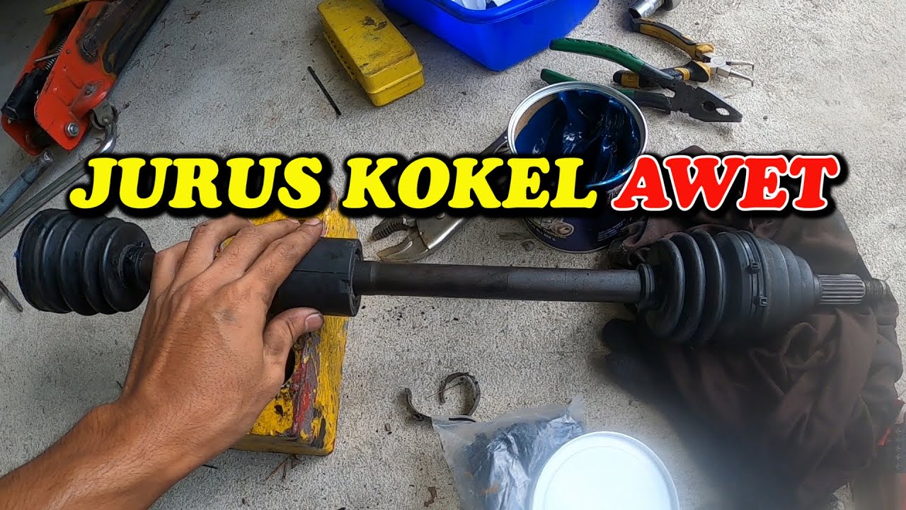 CARA MENGGANTI KARET CV JOINT SUZUKI KARIMUN ESTILO YouTube