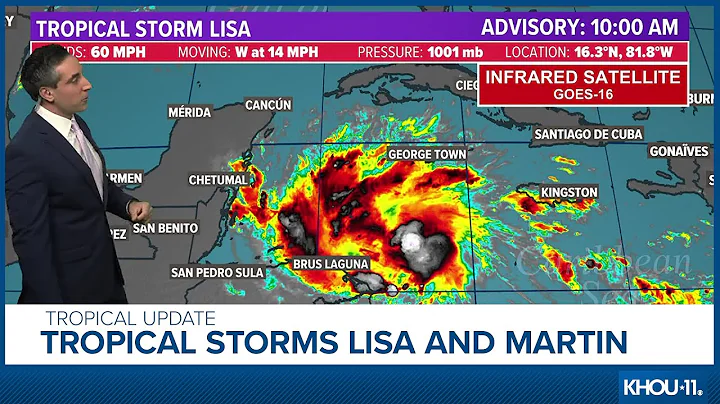 Tropical update: Tracking Tropical Storms Lisa and...
