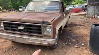 SCRAPPED?! 1979 Chevy c10