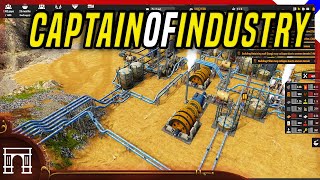 Captain Of Industry! A Promising Early Access Industry Builder With A Learning Curve Problem