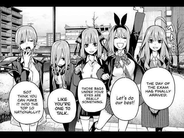 The Quintessential Quintuplets, Chapter 76 - English Scans