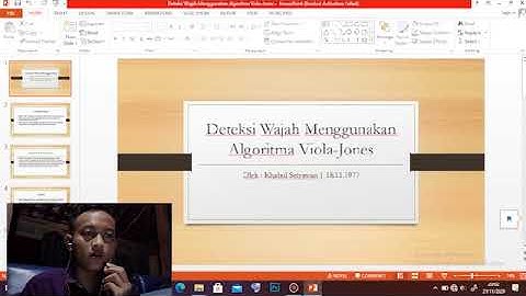 Deteksi Wajah Menggunakan Algoritma Viola-Jones - Kecerdasan Buatan