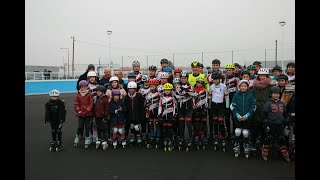 inauguration piste Saint Pierre les Elbeuf avec Ewen Fernandez