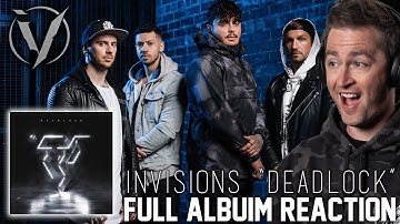 InVisions - Deadlock FULL ALBUM REACTION // Keeping British Metalcore HEAVY // Roguenjosh Reacts