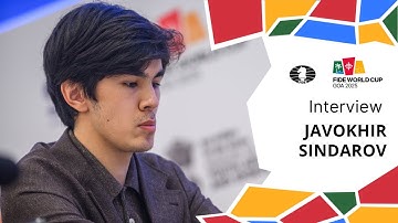 Interview with 🇺🇿 Javokhir Sindarov | Tie-breaks | Quarterfinals | FIDE World Cup 2025