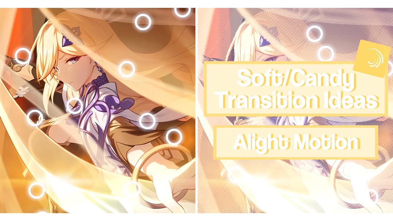 Soft Cute Transition Ideas | alight motion